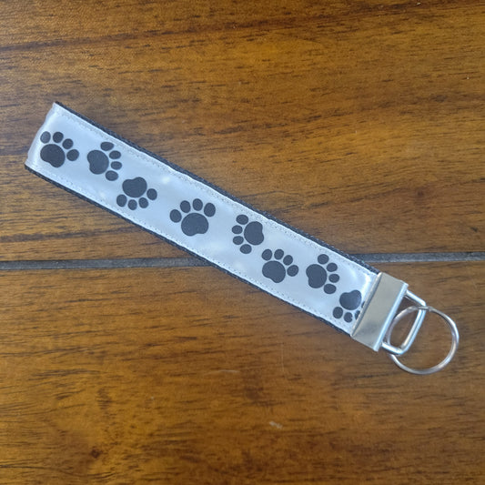 Paw Print Key Fob